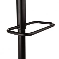 Mid-century Black Modern Adjustable Height Swivel Bar Stool (Set of 2) by Glitzhome -Deals Glitzhome Store black glitzhome bar stools 2000900007 fa 1000