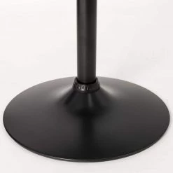 Mid-century Modern Black Adjustable Height Swivel Bar Stool by Glitzhome -Deals Glitzhome Store black glitzhome bar stools 2000900012 76 1000