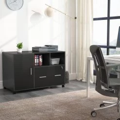 Catherine Black File Cabinet with Lock and Drawer by TRIBESIGNS WAY TO ORIGIN 11 Catherine Black File Cabinet with Lock and Drawer by TRIBESIGNS WAY TO ORIGIN -Deals Glitzhome Store black tribesigns way to origin file cabinets hd c0299 31 1000