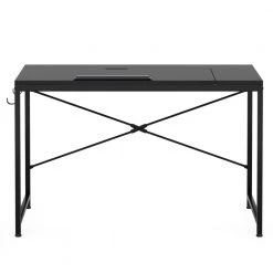 Halseey 39 in. Black Drafting Table Writing Painting Studying Reading Desk Art Til-table Height Angle 2 Hooks by TRIBESIGNS WAY TO ORIGIN -Deals Glitzhome Store black tribesigns way to origin writing desks hd jw0084 wzz a0 1000