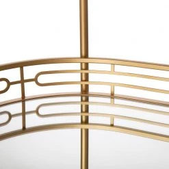 31.00 in. H Golden Deluxe 3-Tier Metal Kitchen Bar Cart by Glitzhome 15 31.00 in. H Golden Deluxe 3-Tier Metal Kitchen Bar Cart by Glitzhome -Deals Glitzhome Store gold glitzhome bar carts 2008600053 fa 1000