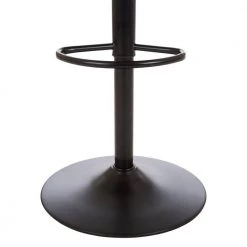 42.72 in. H Green Mid-Century Modern Leatherette Gaslift Metal Frame Adjustable Swivel Low Back Bar Stool (Set of 2) by Glitzhome -Deals Glitzhome Store green glitzhome bar stools gh1010202758 fa 1000