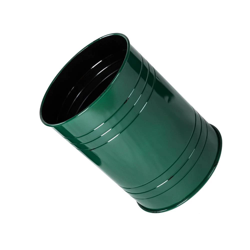 14.5 in. W Green Round Wood Storage End Table or Accent Table or Stool with Solid Wood Lid (2-Pack) by Glitzhome 9 14.5 in. W Green Round Wood Storage End Table or Accent Table or Stool with Solid Wood Lid (2-Pack) by Glitzhome - Image 7