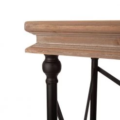 43 in. Brown/Black Standard Rectangle Wood Console Table with Storage by Glitzhome 21 43 in. Brown/Black Standard Rectangle Wood Console Table with Storage by Glitzhome -Deals Glitzhome Store multi glitzhome console tables 2008600001 fa 1000