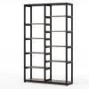 Hamilton 70.9 in. Rustic Brown Wood 10-Shelf Etagere Bookcase with Open Back by TRIBESIGNS WAY TO ORIGIN -Deals Glitzhome Store rustic brown tribesigns way to origin bookcases bookshelves hd cj071 64 1000