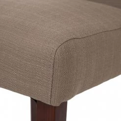 Tan Fabric Dining Chair with Studded Decoration (Set of 2) by Glitzhome 17 Tan Fabric Dining Chair with Studded Decoration (Set of 2) by Glitzhome -Deals Glitzhome Store tan glitzhome dining chairs 1005002982 fa 1000