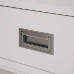 21.85 in. White Modern Shape X-Side Table with Drawer by Glitzhome -Deals Glitzhome Store white glitzhome end side tables 1002004046 44 1000