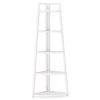 Jannelly 70 in. White Wood 5tier 5 Shelf Corner Ladder Bookcase with Open Back by TRIBESIGNS WAY TO ORIGIN -Deals Glitzhome Store white tribesigns way to origin bookcases bookshelves hd c0254 wzz 64 1000