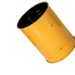 14.5 in. W Yellow Round Wood Storage End Table or Accent Table or Stool with Solid Wood Lid (2-Pack) by Glitzhome -Deals Glitzhome Store yellow glitzhome end side tables ga2003800009 fa 1000